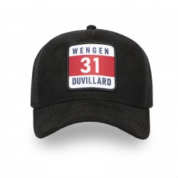 Casquette Trucker premium avec filet Suédine Dossard