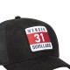 Casquette Trucker premium avec filet Suédine Dossard