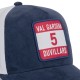 Casquette Trucker premium avec filet Suédine Dossard