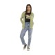 Sweat zippé à capuche femme avec print Desert
