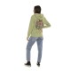 Sweat zippé à capuche femme avec print Desert