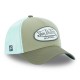 Casquette baseball avec filet et patch en bouclette et broderie Terry