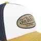 Casquette baseball avec filet et patch en bouclette et broderie Terry