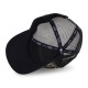 Casquette trucker avec filet en sergé de coton Patches