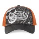 Casquette trucker avec filet avec print en sublimation Subli Skull