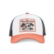 Casquette trucker avec filet en sergé de coton et broderie Surf Palm