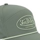 Casquette 6 panneaux filet mesh et patch rubber print Cordon