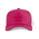 Casquette baseball premium fluo bicolore avec patch rubber print Fluo