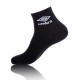 Lot de 3 paires de chaussettes Homme Lowcut Umbro Noires