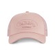 Casquette baseball avec filet en sergé de coton et patch Rubber Logo