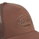 Casquette baseball avec filet en sergé de coton et patch Rubber Logo