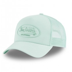Casquette baseball avec filet en sergé de coton et patch Rubber Logo