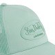 Casquette baseball avec filet en sergé de coton et patch Rubber Logo