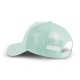 Casquette baseball avec filet en sergé de coton et patch Rubber Logo