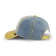 Casquette baseball en sergé de coton effet usé Retro Race