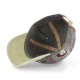 Casquette baseball en sergé de coton effet usé Retro Message