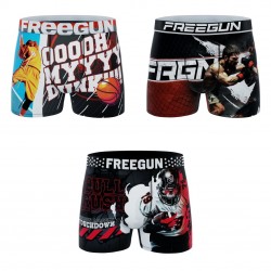 Lot de 4 boxers enfant US Sports Garantie 2 ans