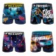Lot de 4 boxers enfant Forever Gamer Garantie 2 ans