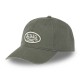 Casquette dad cap en sergé de coton avec patch brodé Log