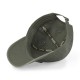 Casquette dad cap en sergé de coton avec patch brodé Log