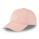 Casquette dad cap en sergé de coton avec patch brodé Log