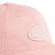 Casquette dad cap en sergé de coton avec patch brodé Log