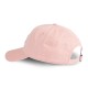Casquette dad cap en sergé de coton avec patch brodé Log