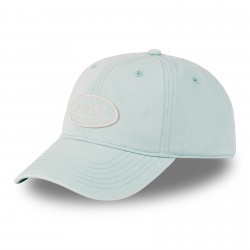 Casquette dad cap en sergé de coton avec patch brodé Log