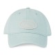 Casquette dad cap en sergé de coton avec patch brodé Log