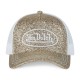 Casquette baseball avec filet femme à paillettes Glitter