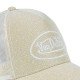 Casquette baseball avec filet femme en glitter Shiny