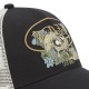 Casquette baseball avec filet femme avec print Vegetal Skull