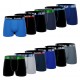 Lot de 12 boxers homme en coton modèles aléatoires Pack surprise