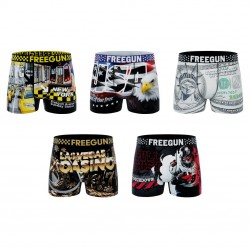 Lot de 5 boxers homme American Vibes Garantie 2 ans