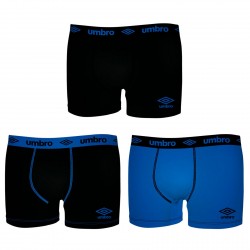 Lot De 3 Boxers Homme Umbro Coton