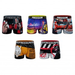 Lot de 5 boxers enfant Street Ninja Garantie 2 ans