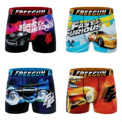 Lot de 4 boxers homme Fast and Furious
