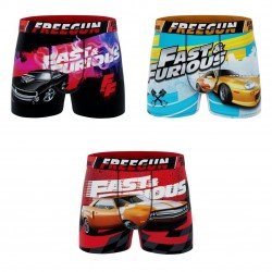 Lot de 3 boxers enfant Fast and Furious