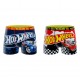 Lot de 2 boxers enfant Hot Wheels Red Car Blue Car