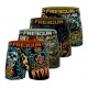 Lot de 4 boxers homme Hyraw Skull