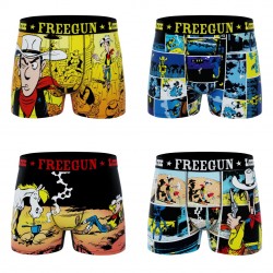 Lot de 4 boxers enfant Lucky Luke