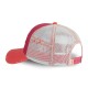 Casquette trucker avec filet effet usé et patch brodé Used
