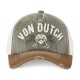 Casquette trucker avec effet usé avec broderie Xavier