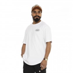 T-shirt homme col rond manches courtes imprimé Dos Comfort Fit Frame