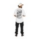 T-shirt homme col rond manches courtes imprimé Dos Comfort Fit Frame