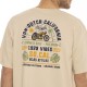 T-shirt homme col rond manches courtes imprimé Dos Relax Fit Vibes