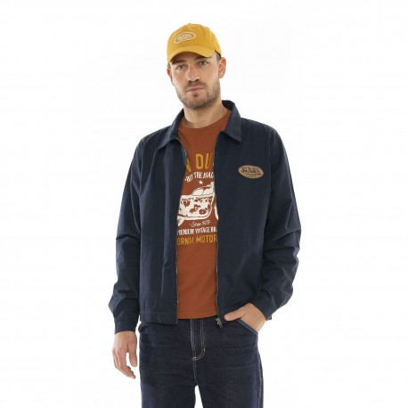 Veste homme avec patchs et logo dans le dos Garage