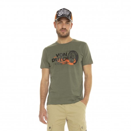 T-shirt homme manches courtes col rond Regular fit Wheel