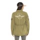 Veste militaire femme avec patchs Lips