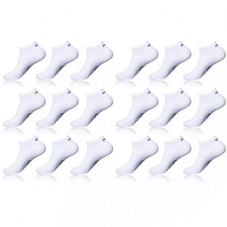 Lot de 18 tiges courtes blanches UMBRO homme Blanc